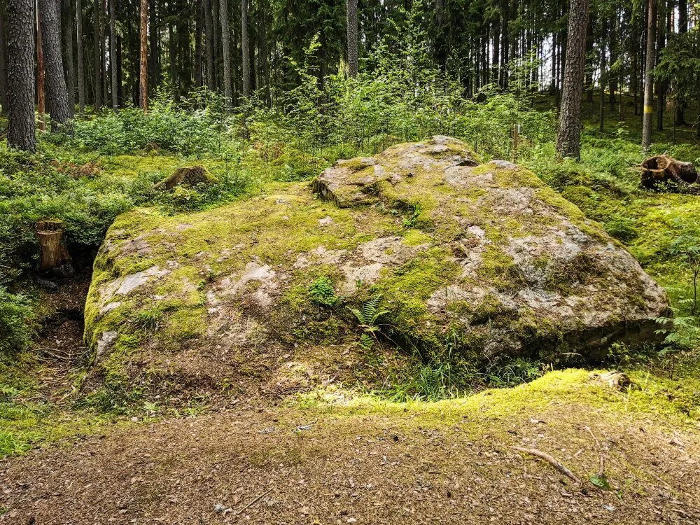 Денеждый камень Паркалню