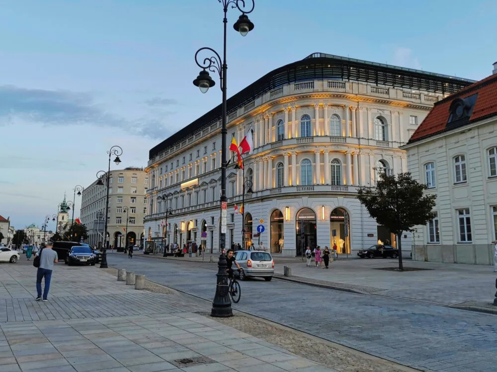 Варшава. Центральная улица Старого города