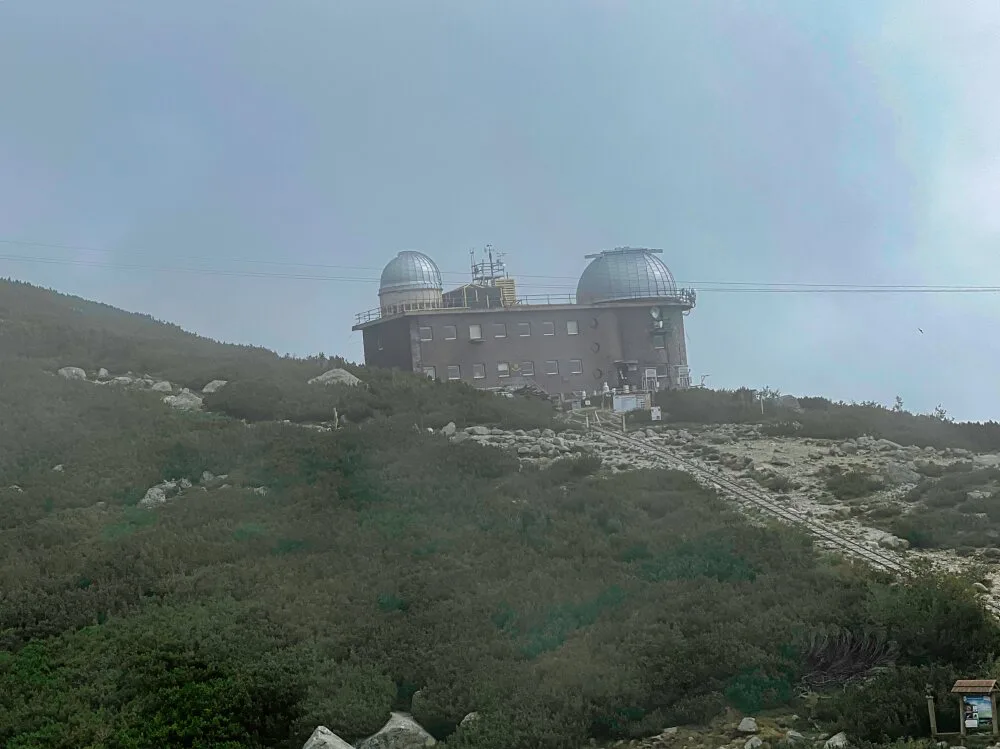 Скальнате плесо. Astronomické observatórium Skalnaté Pleso