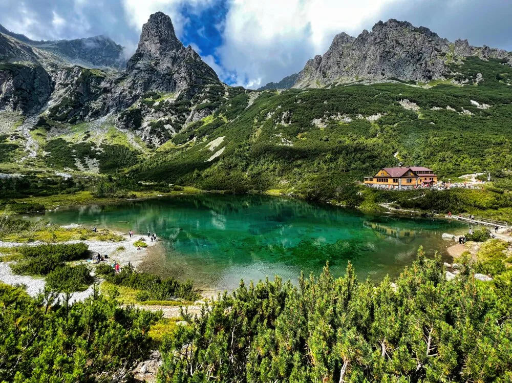 Скальнате плесо. Zelené pleso