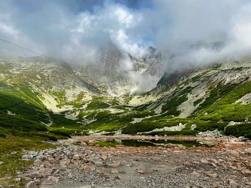Скальнате плесо, Словакия