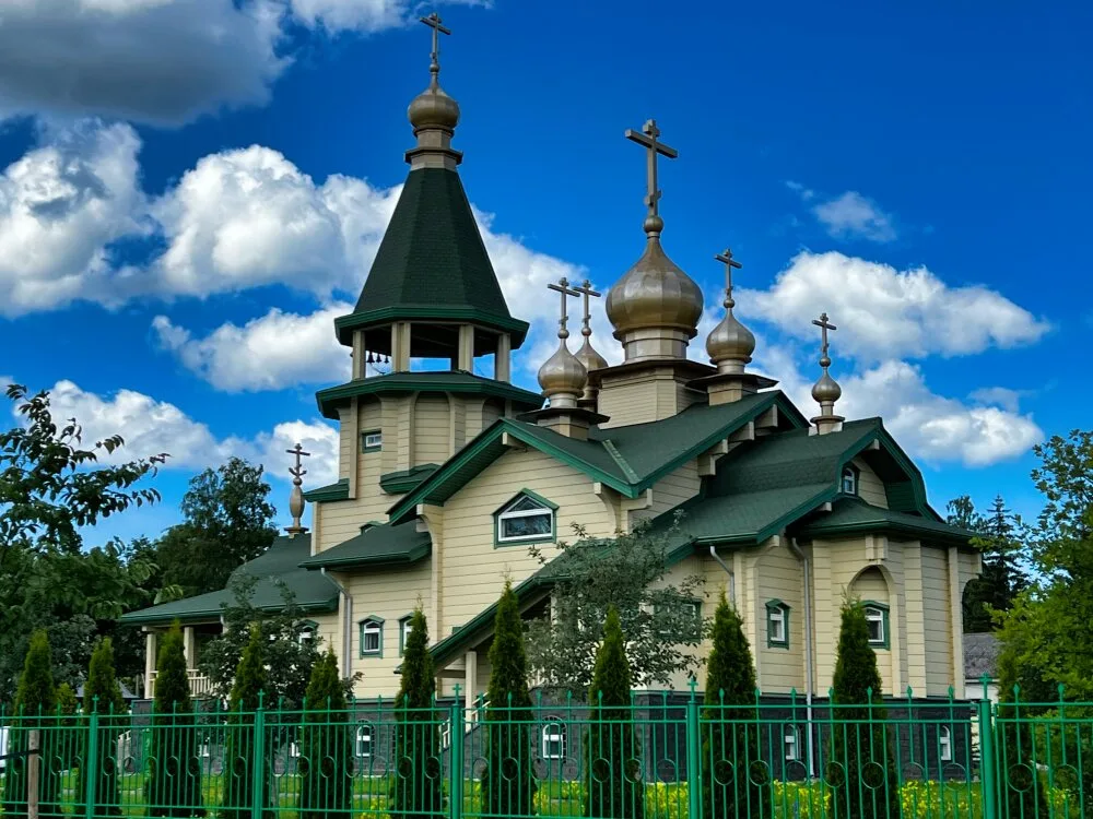 Храм Сергия Радонежского на полуострове Палдиски