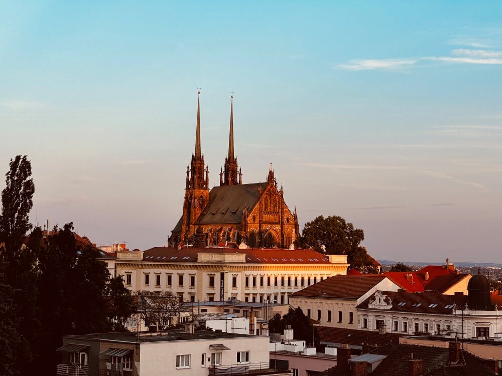 Брно. Собор Святых Петра и Павла